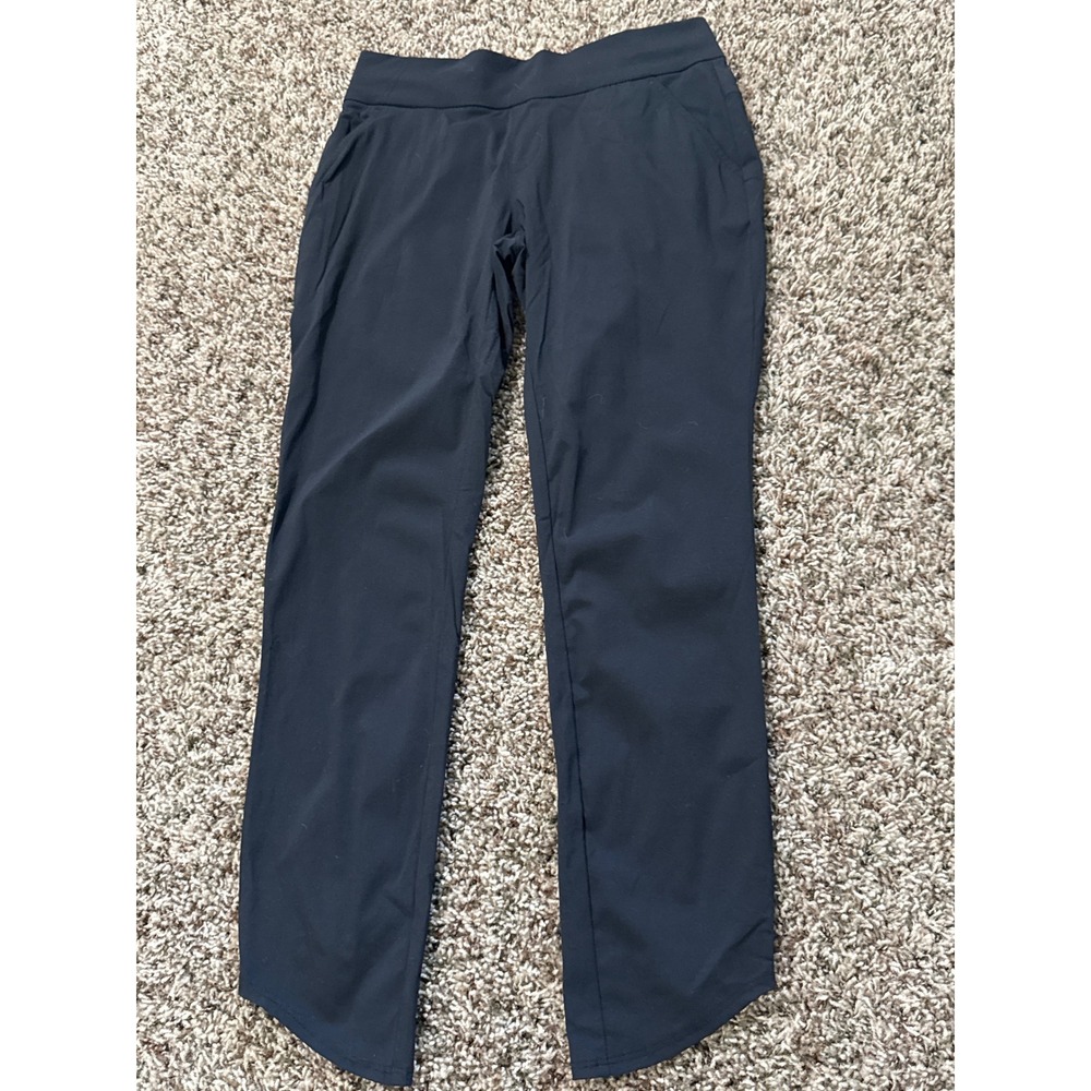 Columbia Omni-Shield Black Hiking Pants Womens S Water Repellent Capri Outdoor